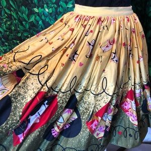 Pinupgirl clothing Alice in wonderland Jenny Skirt